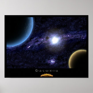 Póster Galaxia