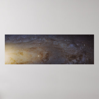 Póster Galaxia andromeda
