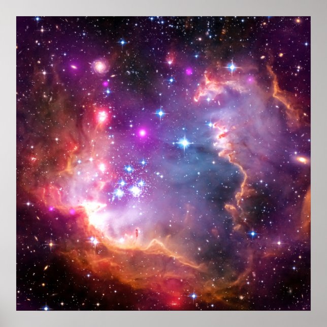 Póster Galaxia Angélica Caída (Frente)