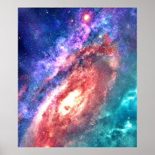 Póster Galaxia cósmica Dream Art