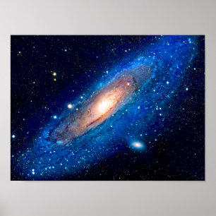 Póster Galaxia de Andromeda