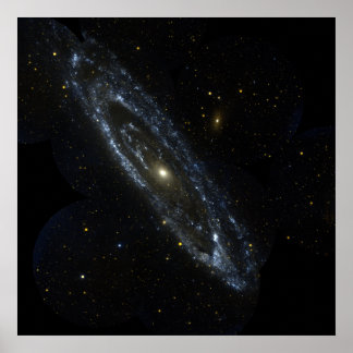 Póster Galaxia de Andromeda
