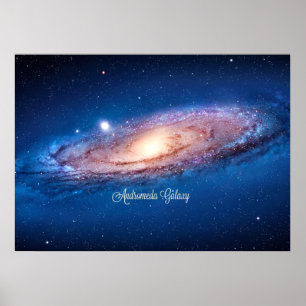 Póster Galaxia de Andromeda