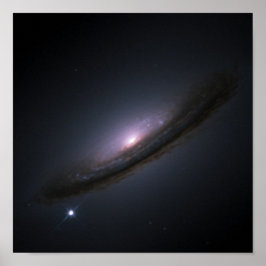 Póster Galaxia de disco Supernova 1994D NASA
