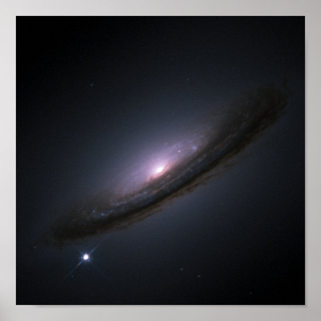 Póster Galaxia de disco Supernova 1994D NASA (Frente)