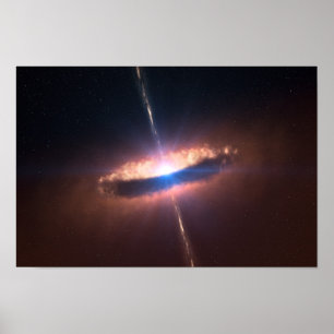 Póster Galaxia de discos SIG10-012 de la NASA