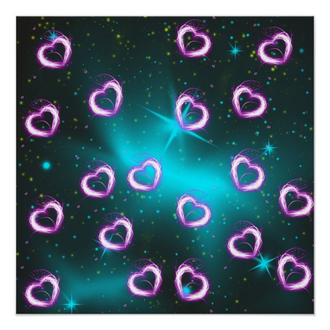 Póster Galaxia del corazón (Anverso)