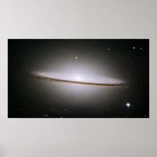 Póster Galaxia del sombrero M104 - poster
