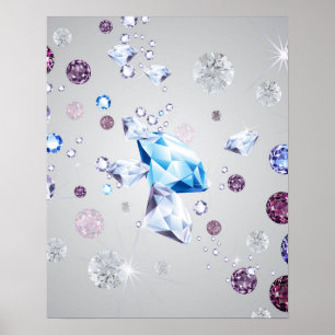 Póster Galaxia Diamante 3
