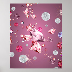 Póster Galaxia Diamante 9