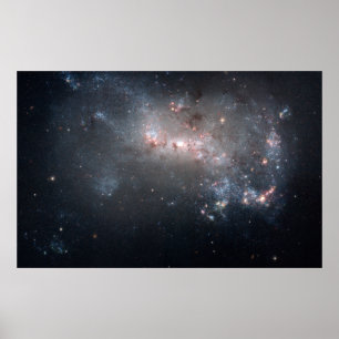 Póster Galaxia enana NGC 4449