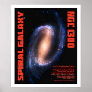 Póster Galaxia espiral