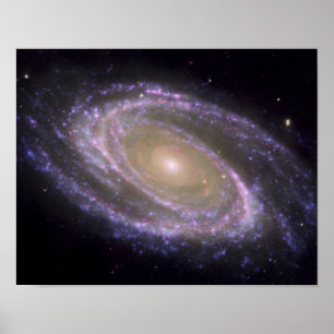Póster Galaxia espiral 81 más sucios