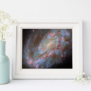 Póster Galaxia espiral intermedia NGC 4654 10x8