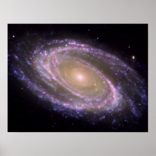 Póster Galaxia espiral M81