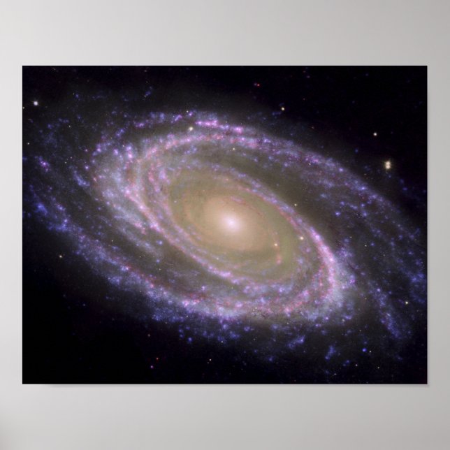Póster Galaxia espiral Messier 81 (Frente)