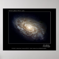 Galaxia espiral NGC 4414 Telescopio Hubble Foto