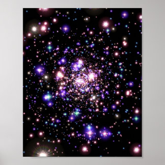 Póster Galaxia espumosa