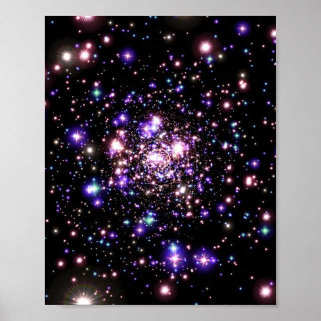 Póster Galaxia espumosa (Frente)