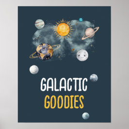Póster Galaxia Galáctica Goodies Espacio Ultraterrestre C
