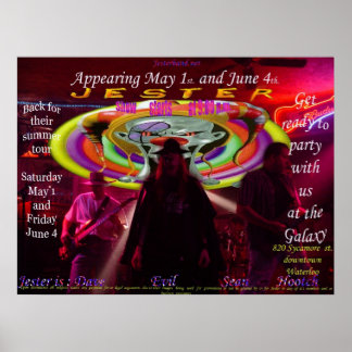 Póster galaxia gig mayor