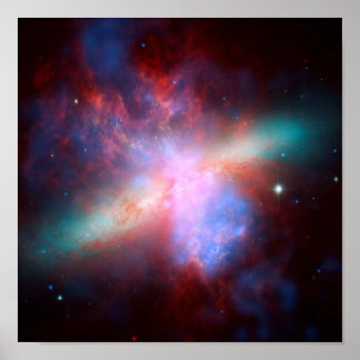 Póster Galaxia M82