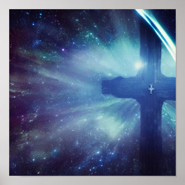 Póster Galaxia nacida de la cruz (Frente)