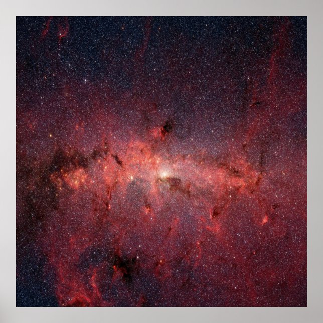 Póster Galaxia NASA/Vía Láctea (Frente)