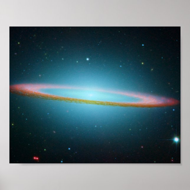 Póster Galaxia Sombrero - M104 - poster/impresión (Frente)