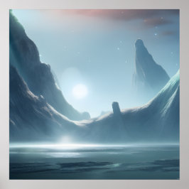 Póster Galaxia, Universo, Estrellas, Espacio Ultraterrest