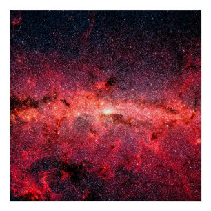 Póster Galaxia Vía Láctea
