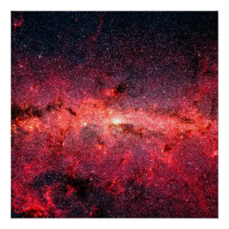 Póster Galaxia Vía Láctea