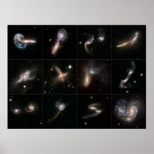 Póster Galaxias