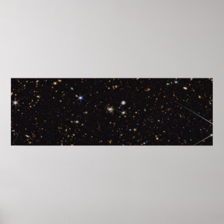 Póster Galaxias de longitud de onda múltiple Panorama | H