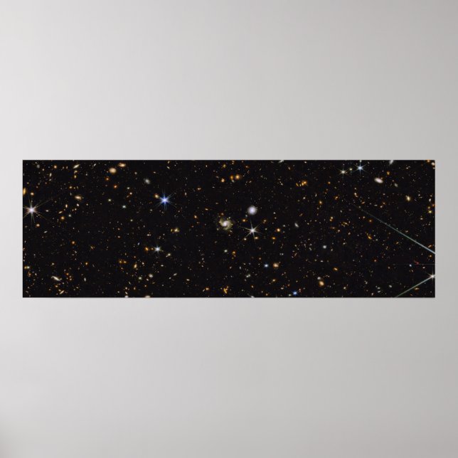 Póster Galaxias de longitud de onda múltiple Panorama | H (Frente)