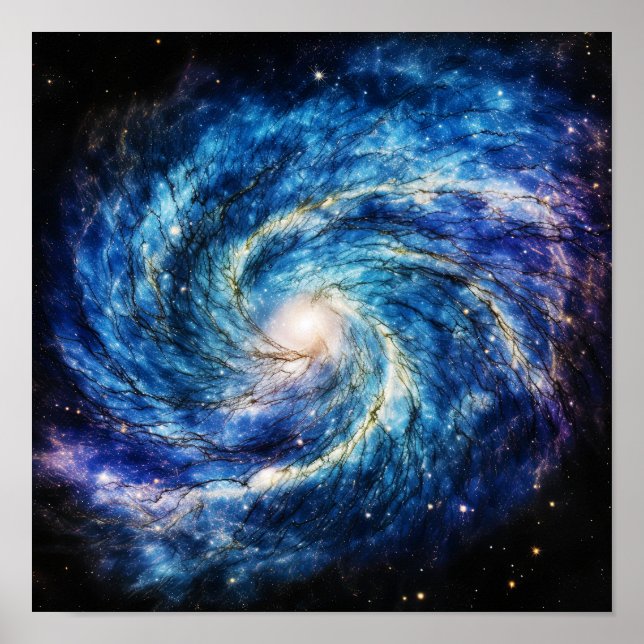 Póster Galaxias sacudidas (Frente)