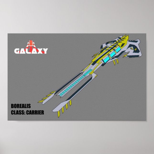 Póster Galaxy Borealis Poster (Frente)
