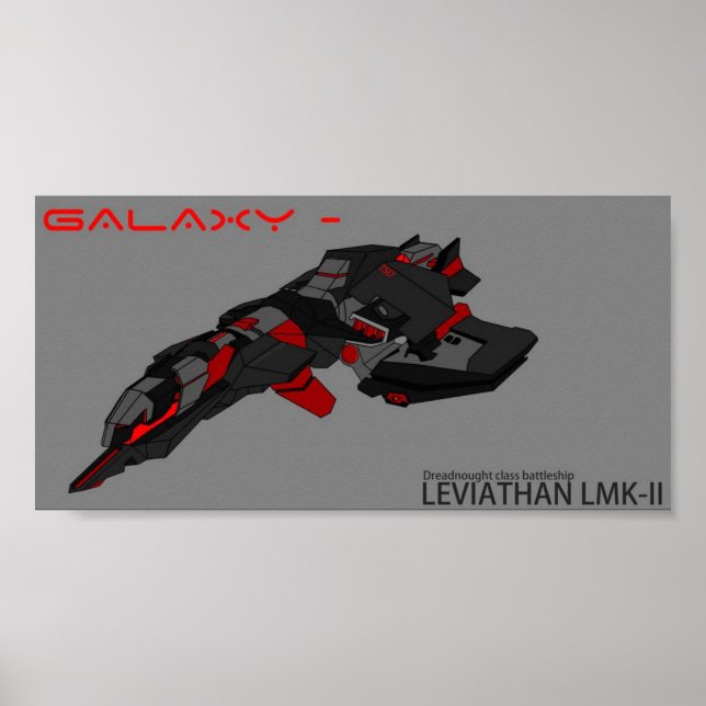 Póster Galaxy Leviathan LMK III Poster (menor calidad) (Frente)