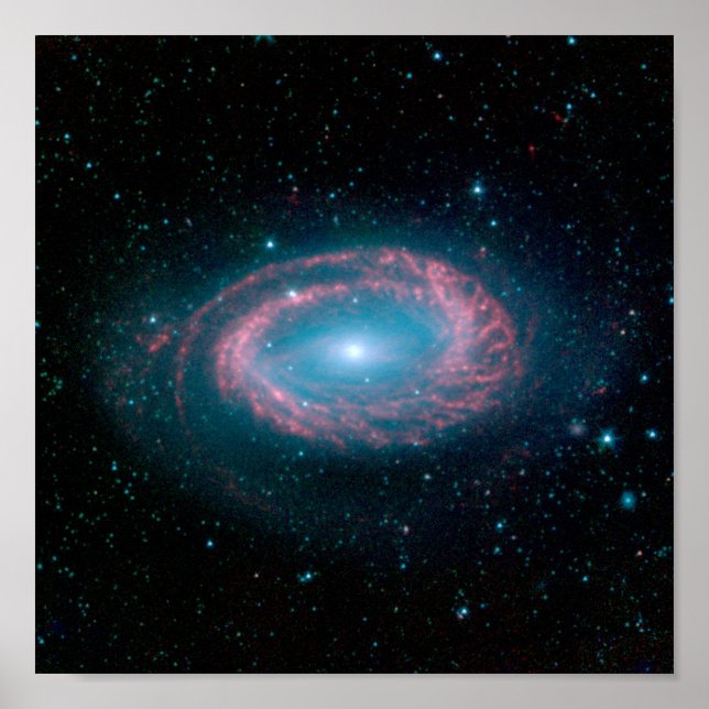 Póster Galaxy NGC 4725 (Frente)