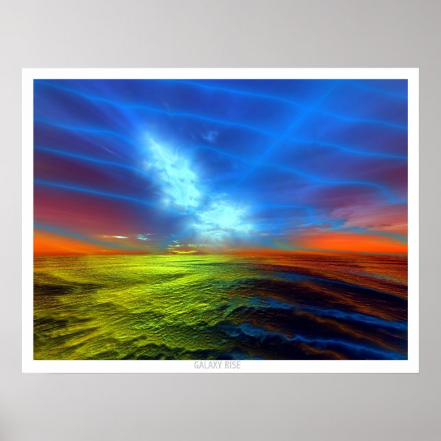 Póster Galaxy Rise (Frente)