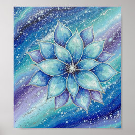 Póster GalaxyMistFlower