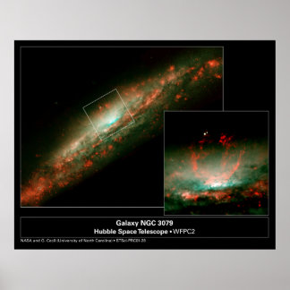 Póster GalaxyNGC3079-2001-28a