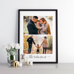 Póster Galería de 2 personalizadas<br><div class="desc">Galería de 2 Diseño de fotos personalizadas. Usa tus fotos favoritas para hacer un lindo keepsake por ti mismo o un regalo especial para un amigo o miembro de tu familia.</div>