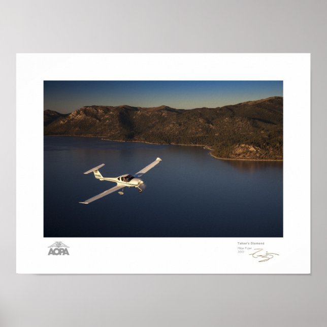 Póster Galería de diamantes de Tahoe (Frente)