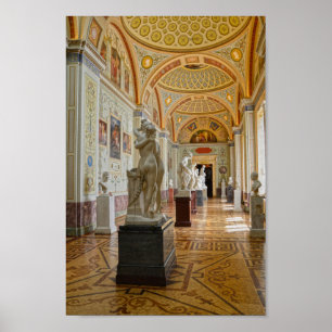Póster Galería de esculturas europeas, Museo de la Hermit