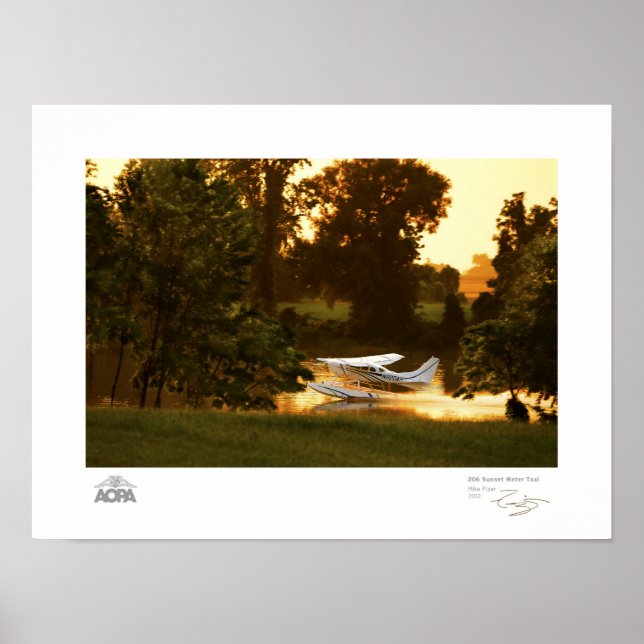 Póster Galería de Impuestos sobre el Agua Sunset 2006 (Frente)