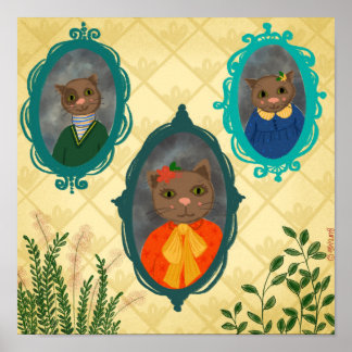 Póster Galería de retratos del Ministerio del Interior de