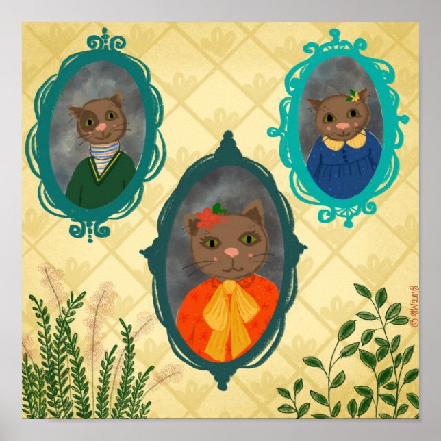 Póster Galería de retratos del Ministerio del Interior de (Frente)