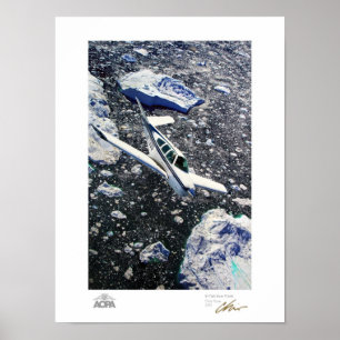 Póster Galería de V-Tail Over Fjord