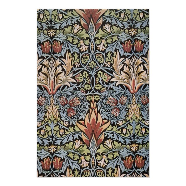 Póster Galería de vinos William Morris SnakesheadHD (Anverso)